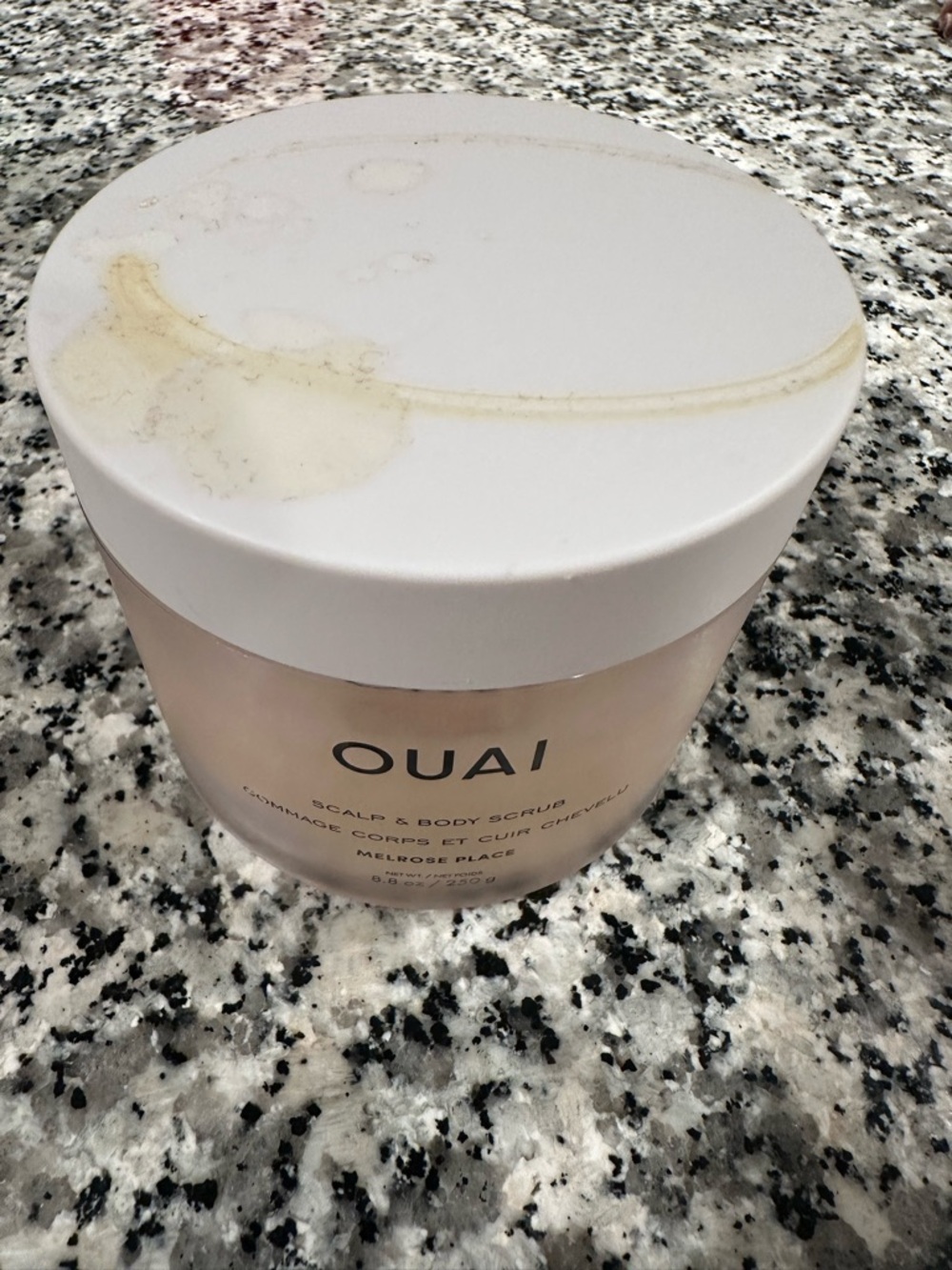 $37!! OUAI Scalp & Body Scrub MELROSE PLACE 8.8 oz. UNUSED NO BOX. FREE SHIPPING